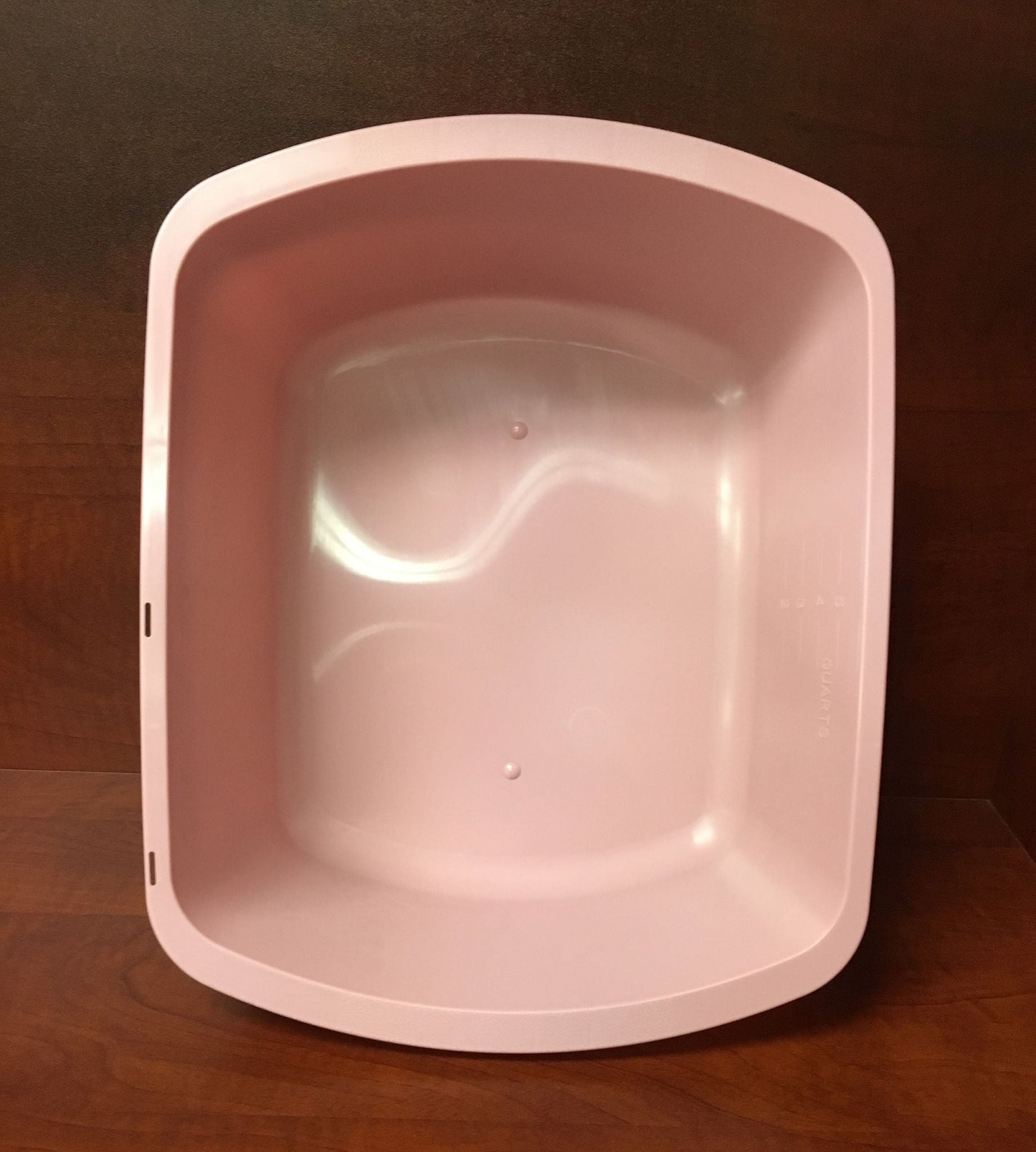 BASIN, WASH RECTANGULAR MAUVE 6QT (50/CS)