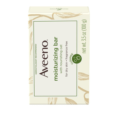 AVEENO BAR, W/OATMEAL DRY SKIN3.5OZ (24/CS) J&JOTC