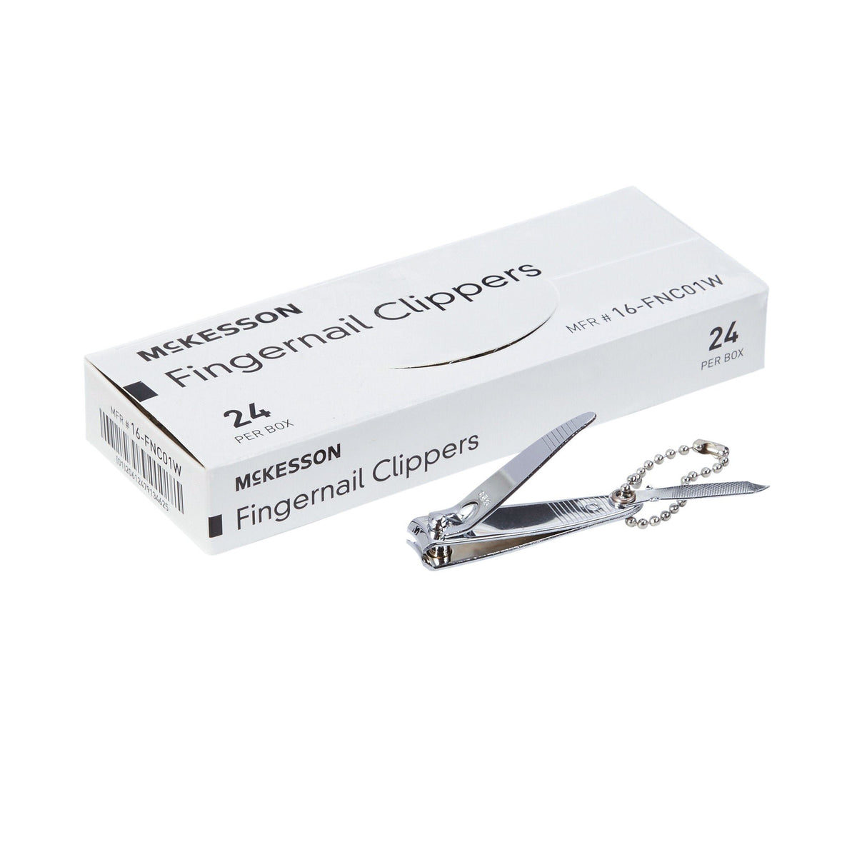 CLIPPER, FNGNAIL W/CHAIN LF (24/BX 10BX/CS)