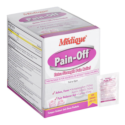 PAIN OFF XS, TAB (2/PK 50PK/BX12BX/CS)