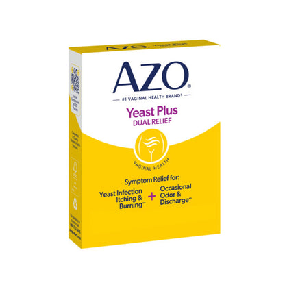 PAIN RELIEF, TAB AZO YEAST (60/BX 24BX/CS)