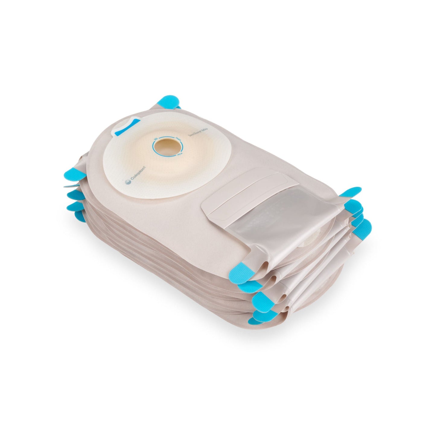 POUCH, OST 1PC SENSURA MIO CONVEX LT 1-1/8" PRECUT (10/BX)