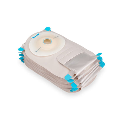 POUCH, OST 1PC SENSURA MIO CONVEX LT 1-1/8" PRECUT (10/BX)