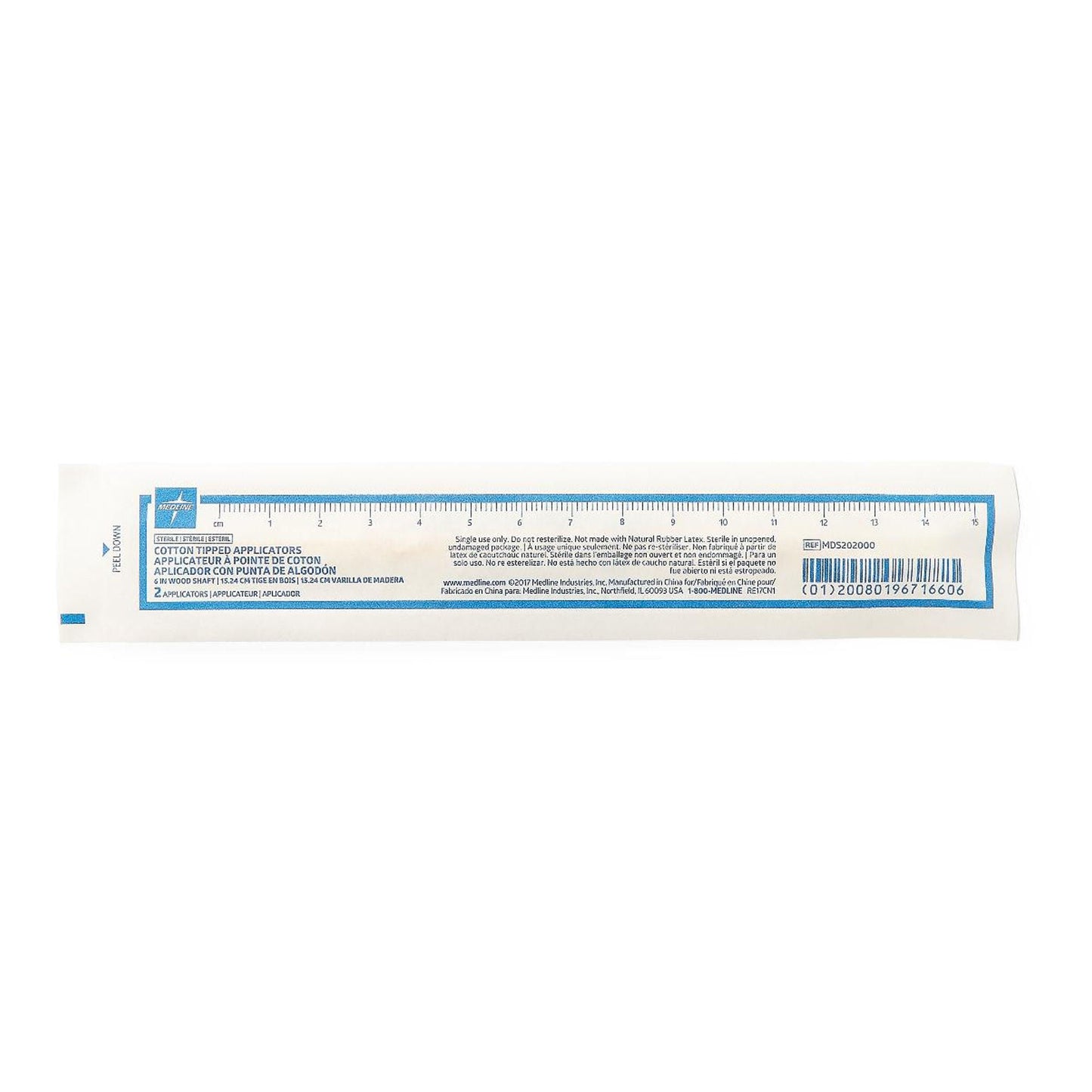 APPLICATOR, CTNTP STR 6" (100PK/BX 2/PK)