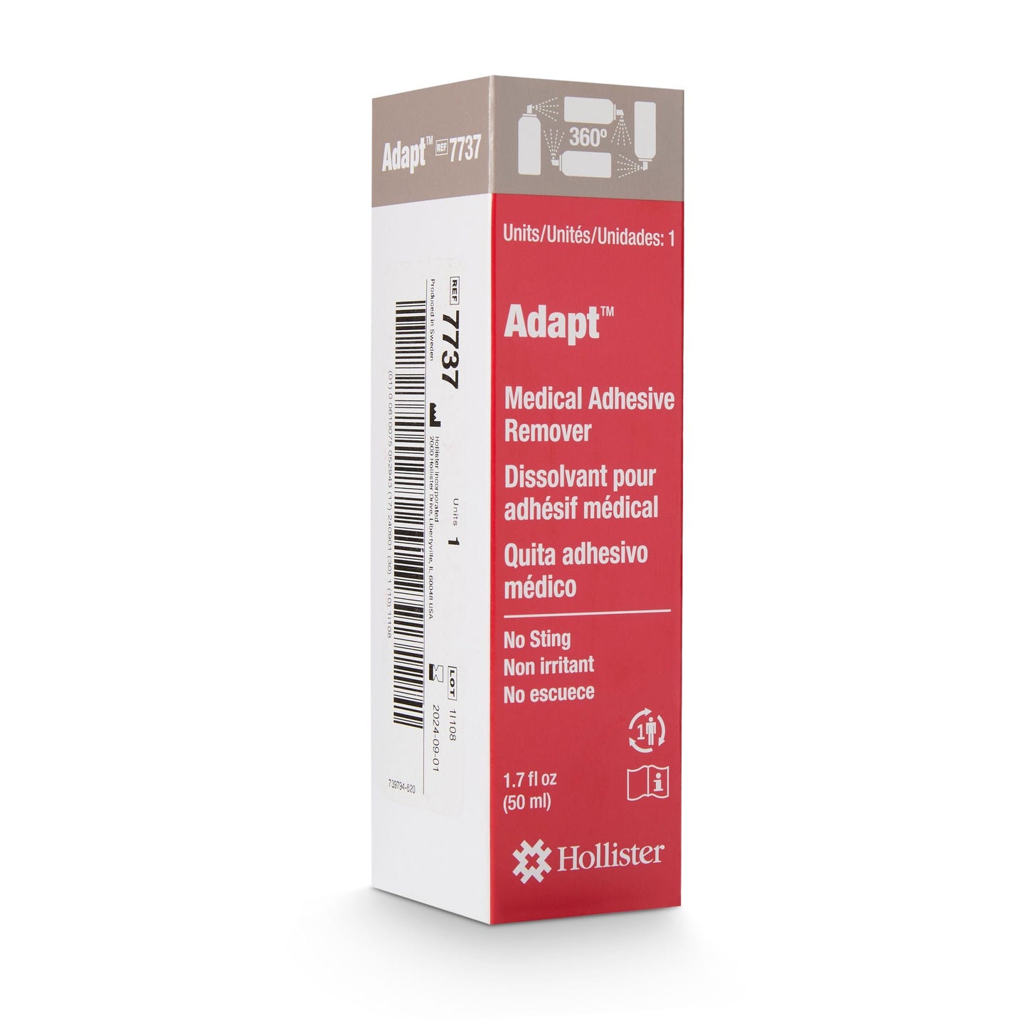 REMOVER, ADH ADAPT SPRAY 1.7OZ