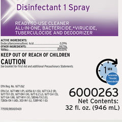 SPRAY, DISINFECTANT 32OZ (6/CS)