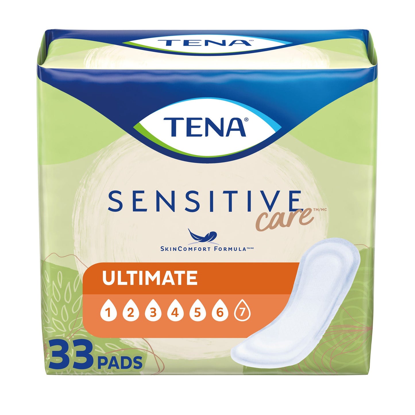 PAD, INCONT TENA SENSATIVE CARE ULTIMATE (33/BG 3BG/CS)