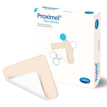 DRESSING, WND SIL TAPERED PROXIMEL N/BRDR 8X8" (5/BX 10BX/CS