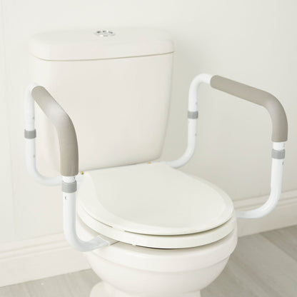 RAIL, TOILET SAFETY ADJ WIDTH 16.5"-19.5" (2/CS)