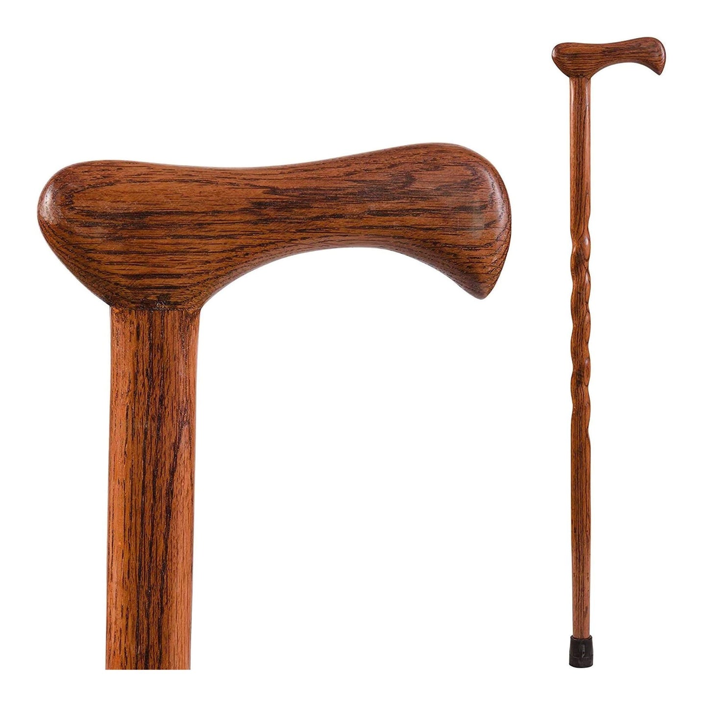 CANE, WOOD BRAZOS 37 TWISTED OAK RED 37"