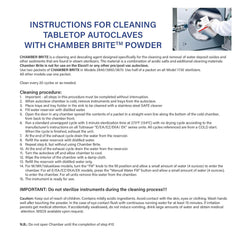 CLEANER, AUTOCLAVE CHAMBER BRITE (10/BX)