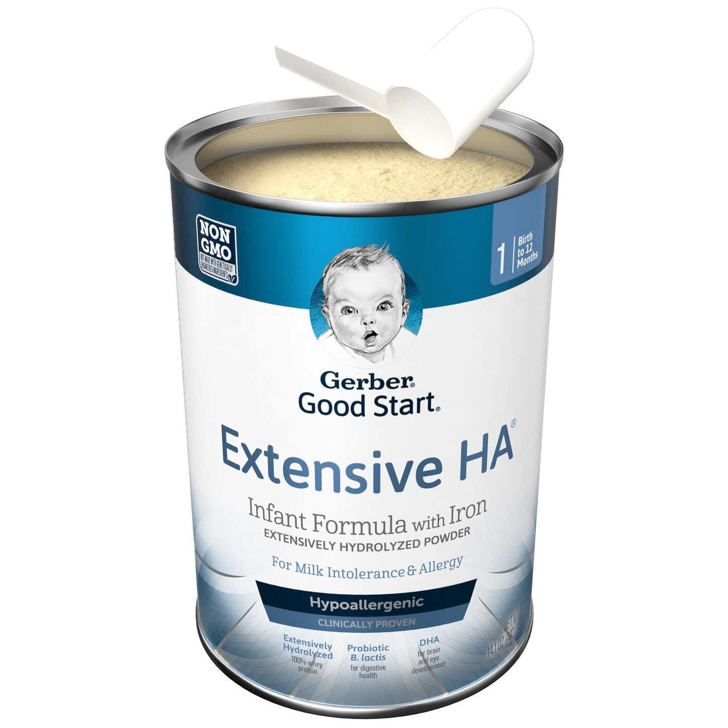 FORMULA, POWDER EXTENSIVE HA UNFLAVORED (6/CS)
