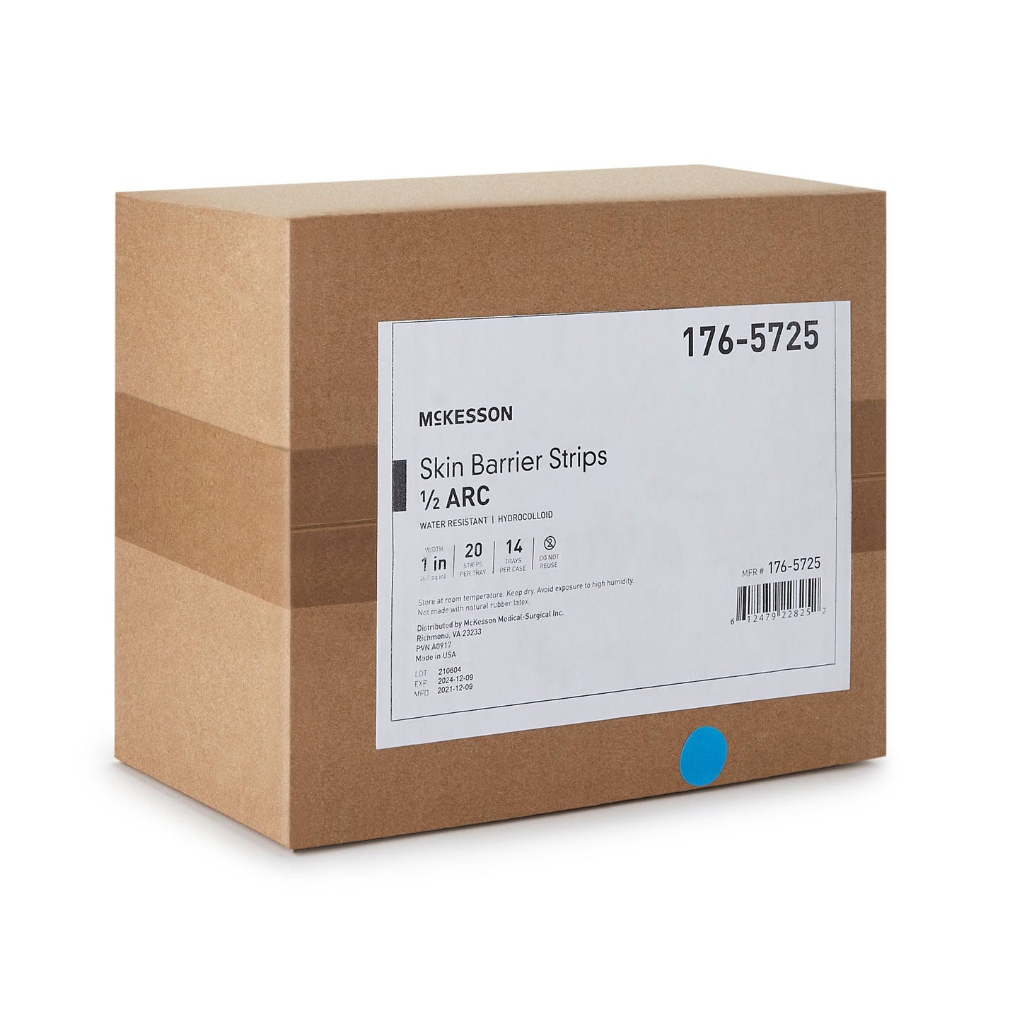 BARRIER, SKIN OSTOMY HALF-ARC (20EA/TR 14TR/CS)