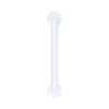 BAR, GRAB MOUNT PDR COATED WHT24" (3/CS)