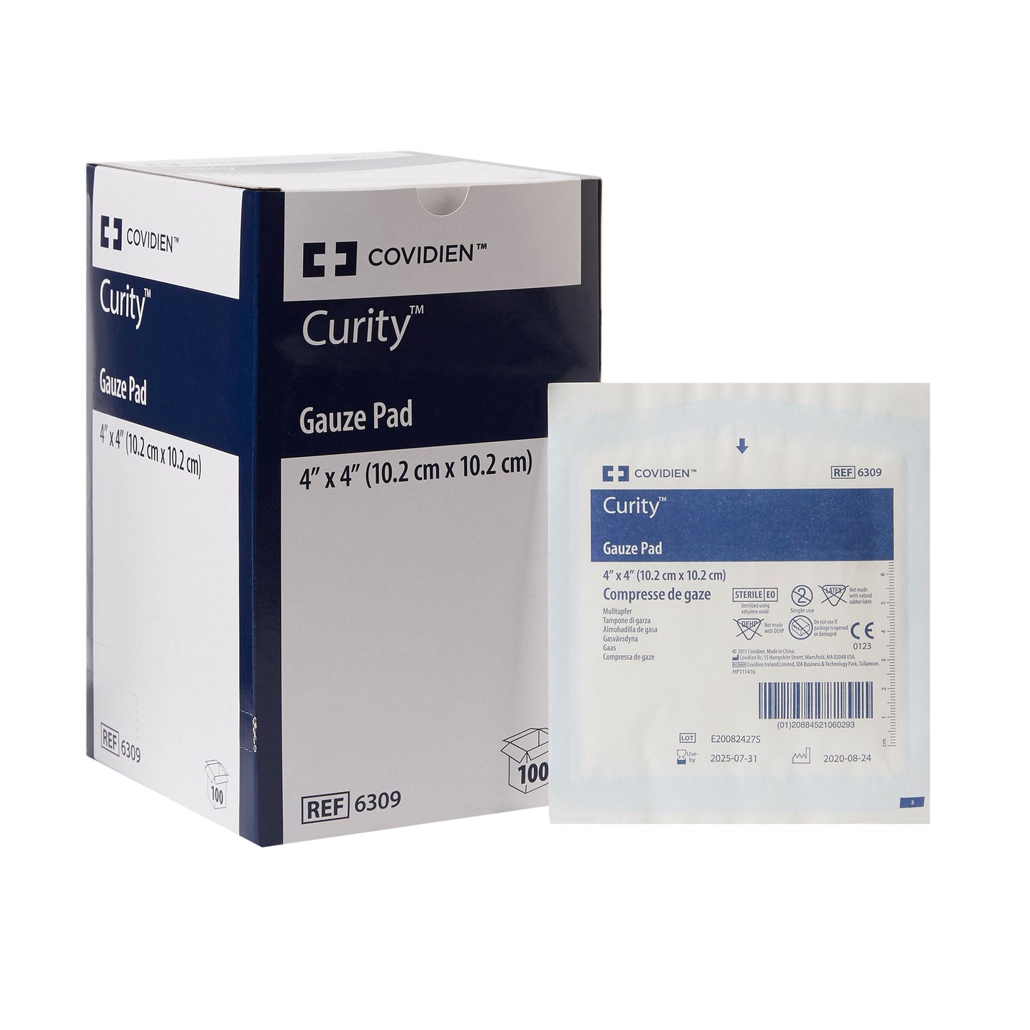SPONGE, GAUZE 12PLY STR 4"X4" (100/CT 12CT/CS)