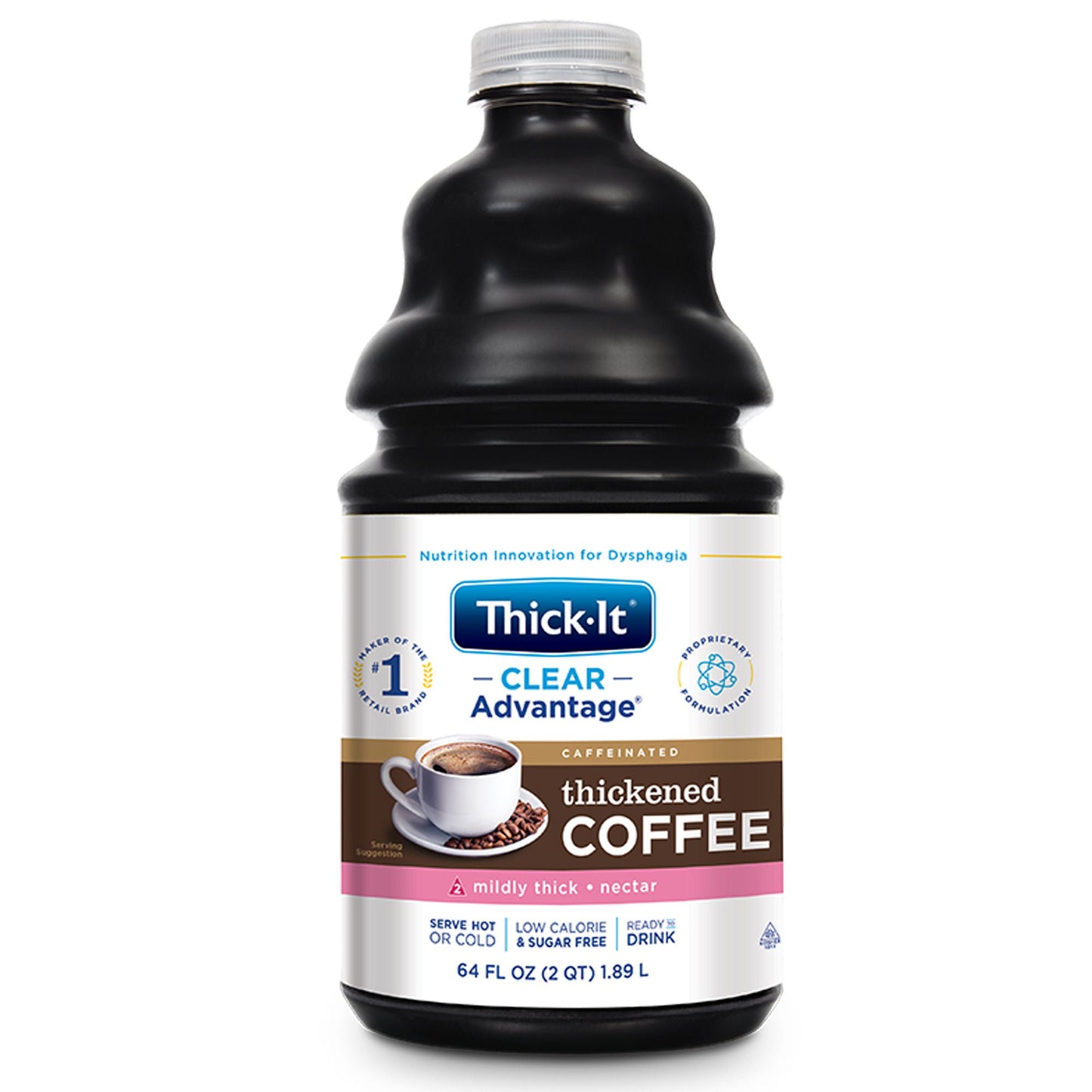 AQUACARE, FOOD THCK H20 COFFEEREG/NECTAR 64OZ (4/