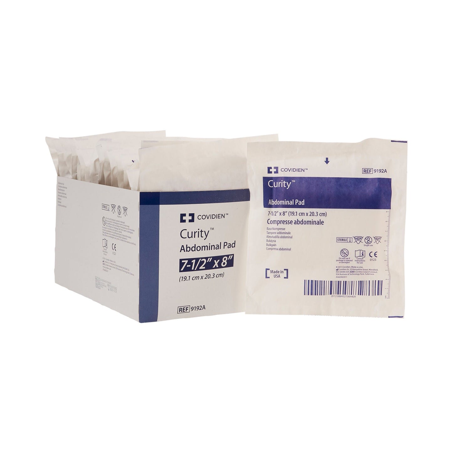 PAD, ABDN CURITY 7 1/2"X8" (18/TR 12TR/CS)