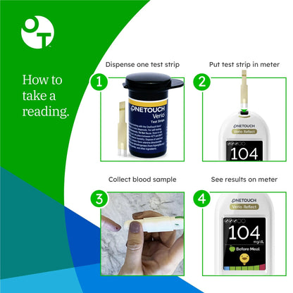 TEST STRIP, BLD GLUCOSE ONE TOUCH VERIO MAILORDER (50/BX)