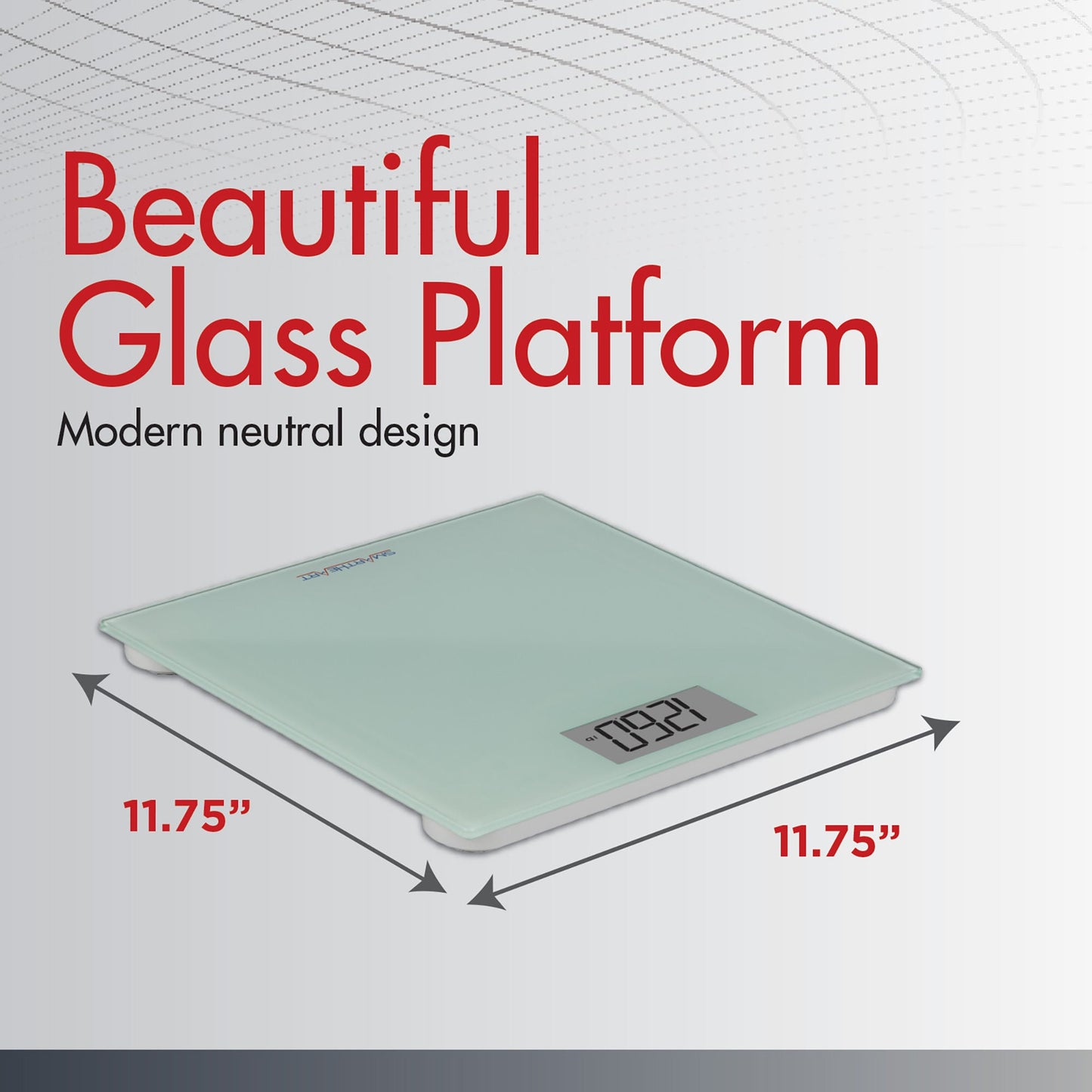 SCALE, DIGITAL SMARTHEART AUTO-ON 438LB CAPACITY (4/CS)