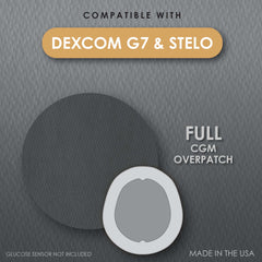 OVERPATCH, CVR GRD F/DEXCOM G7BLK (25/CT 150CT/CS)