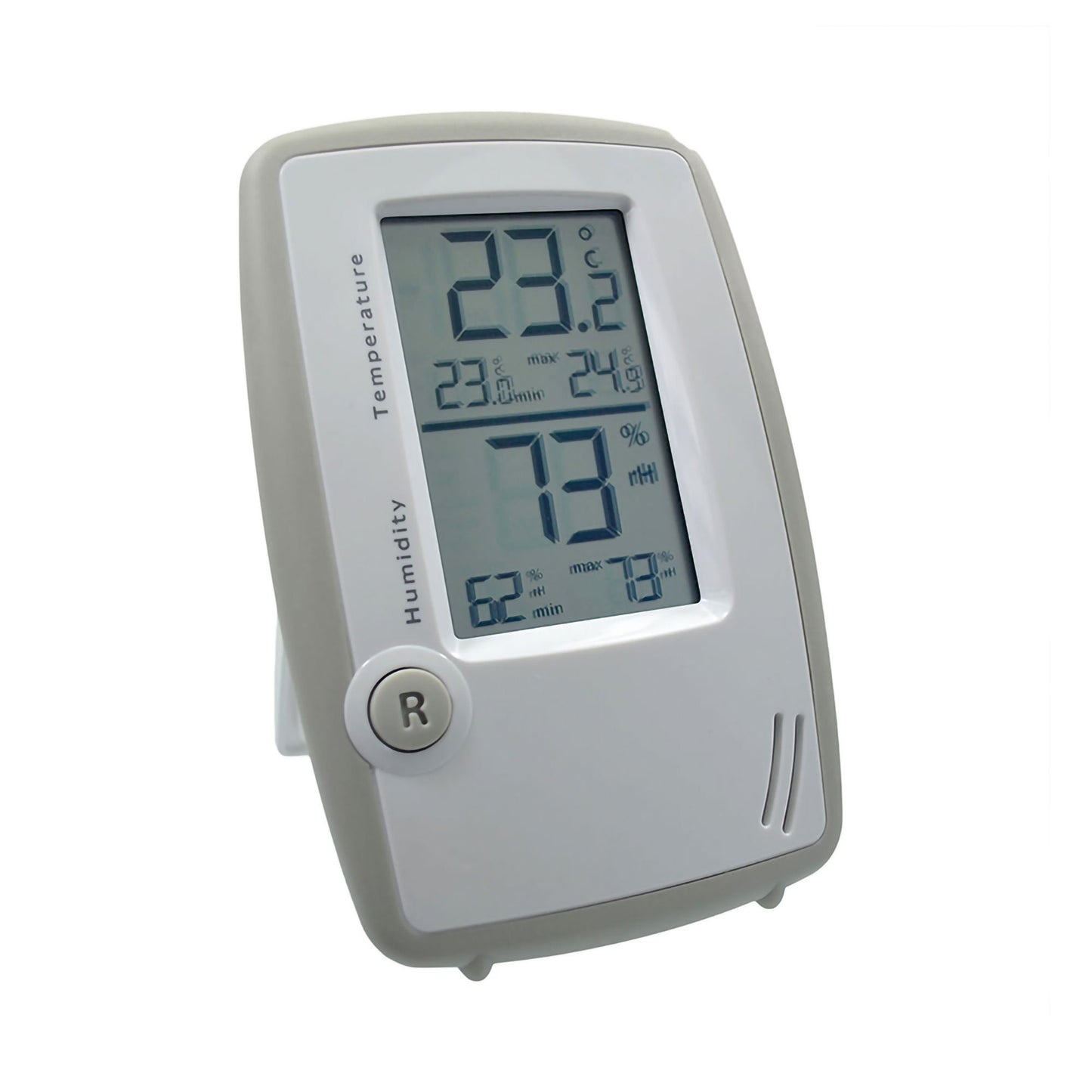 THERMOMETER, HYGROM MULTI DISPLY 70C/158F/20-100% RH