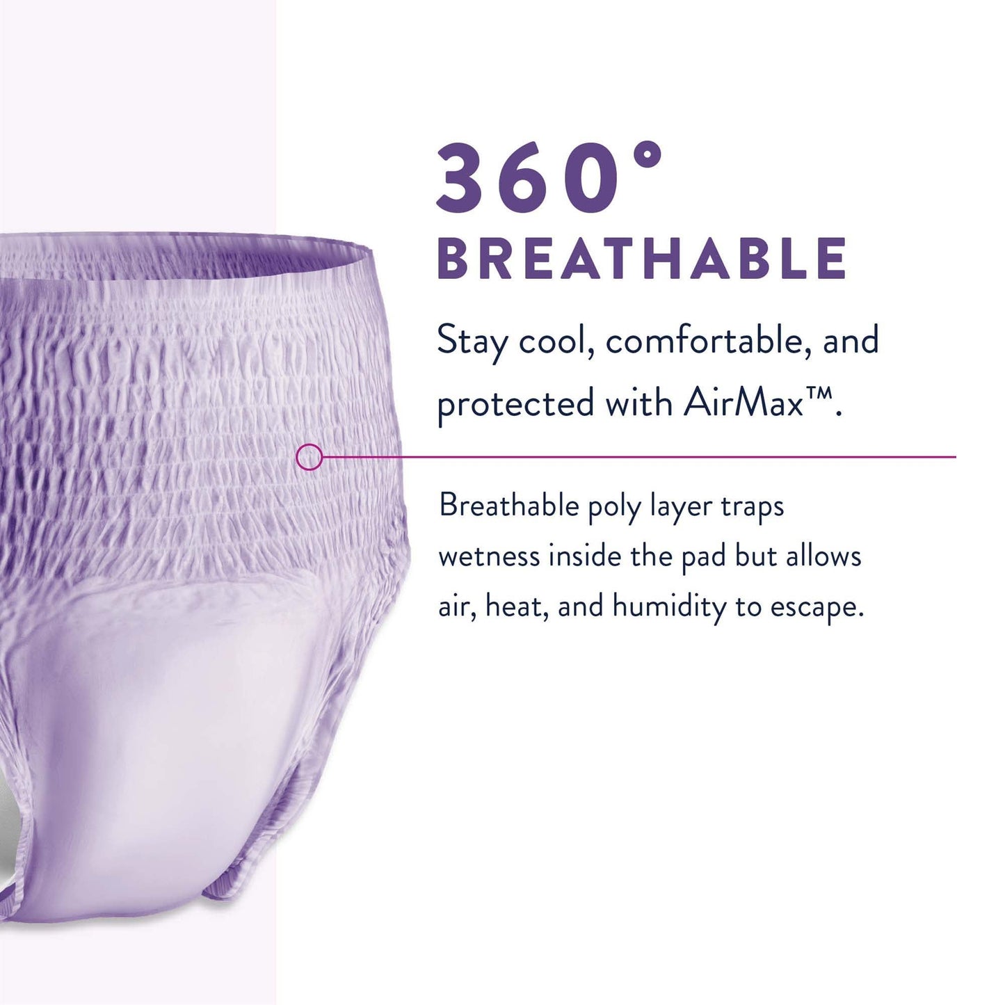 UNDERWEAR, PREVAIL PER-FIT WO EN 44"-58" LG (18/BG 4BG/CS)