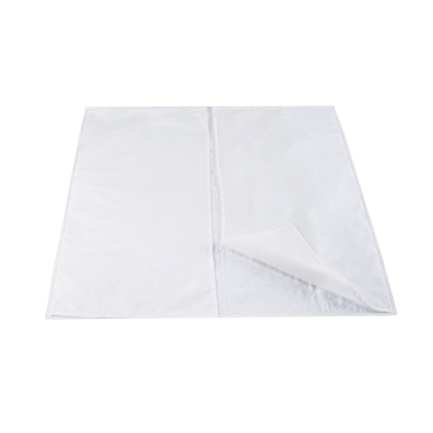 PAD, BED DIGNITY WASHABLE 100%COTTON W/TUCKS 35X35"
