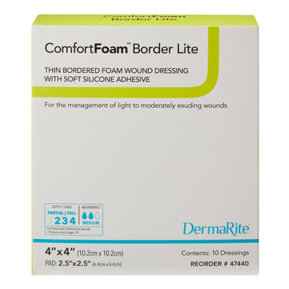 DRESSING, COMFORT FM BRDR LITE4X4 (10EA/BX)