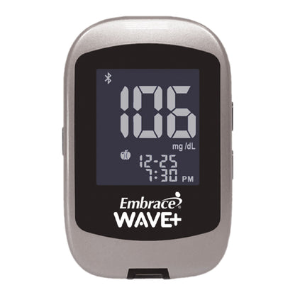 METER, BLOOD GLUCOSE EMBRACEWAVE+