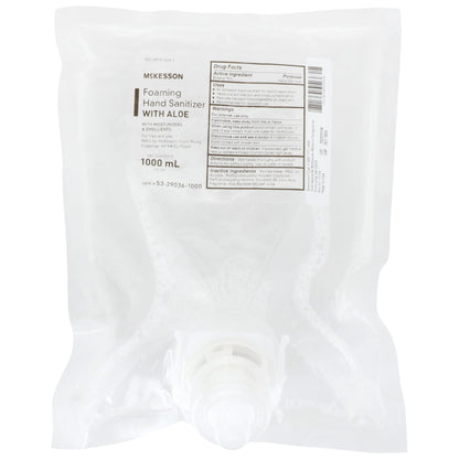 SANITIZER, FOAM ALOE 1000ML (4/CS)