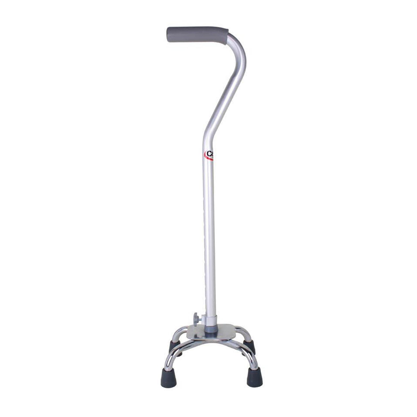 CANE, ALUM QUAD SM BASE OFFST HNDL ADJ (2/CS) CAREXH