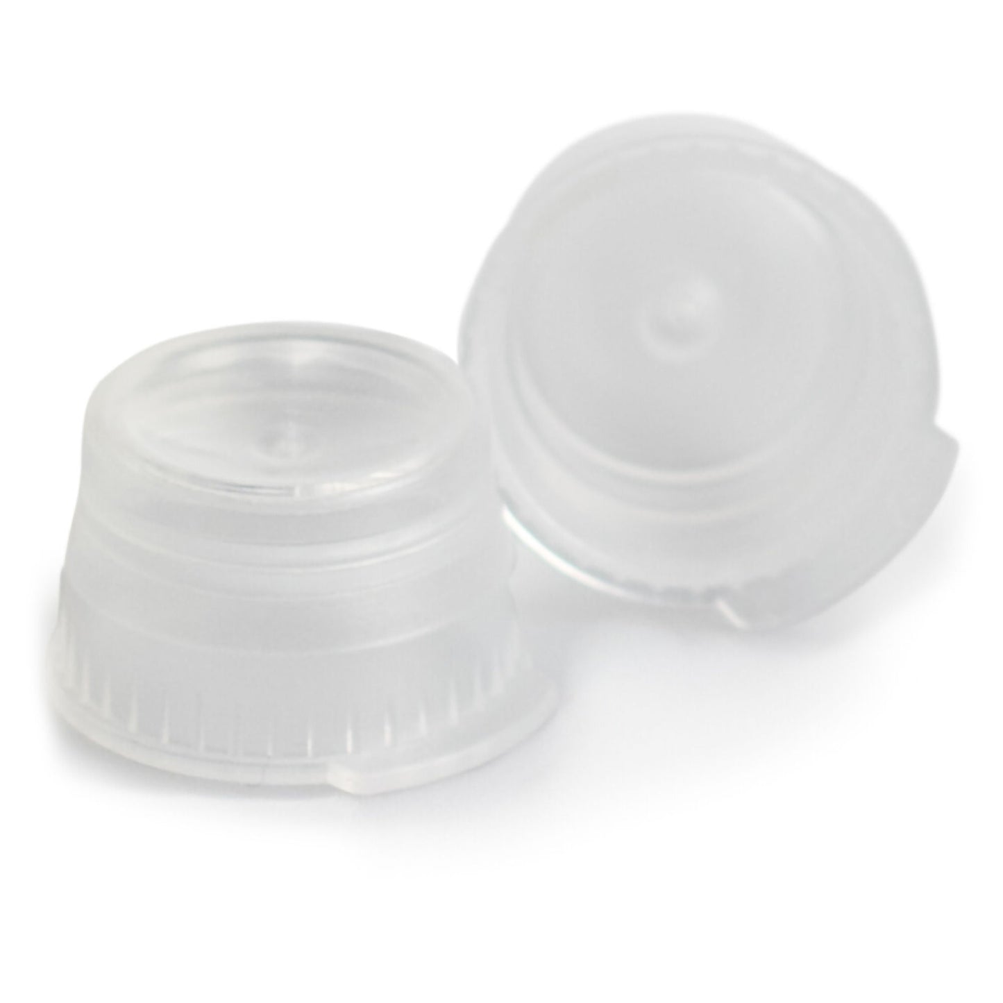 CAP, VAC TUBE CLR 13MM (1000/BG)