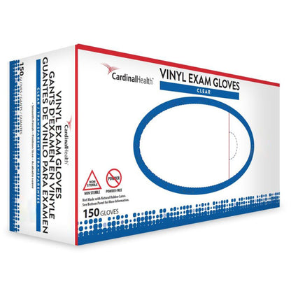 GLOVE, EXAM VNYL LG N/S (150/BX 10BX/CS)