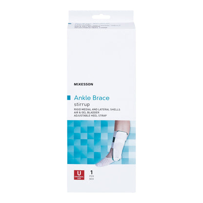 ANKLE BRACE, AIR STIRRUP GEL UNIVERSAL REG 10"