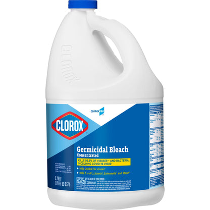 BLEACH, CLOROX GERMICIDAL CONCLIQ 121OZ (3/CS) SALFLD