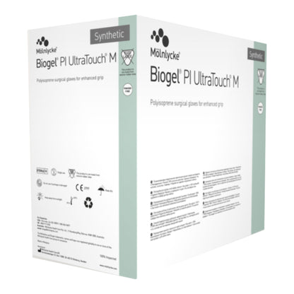 GLOVE, SURG PLYISO 6.5 STR2 TXT (50PR/BX 4BX/CS)