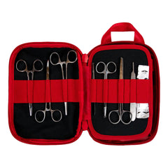 FIRST AID KIT, WOUND-CLOSURE-KIT RED