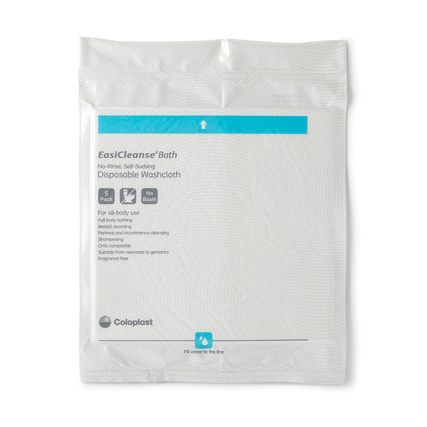 SHEETS, BEDSIDE EASICLEANSE CAREBATH (5/PK) (100PK/CS)
