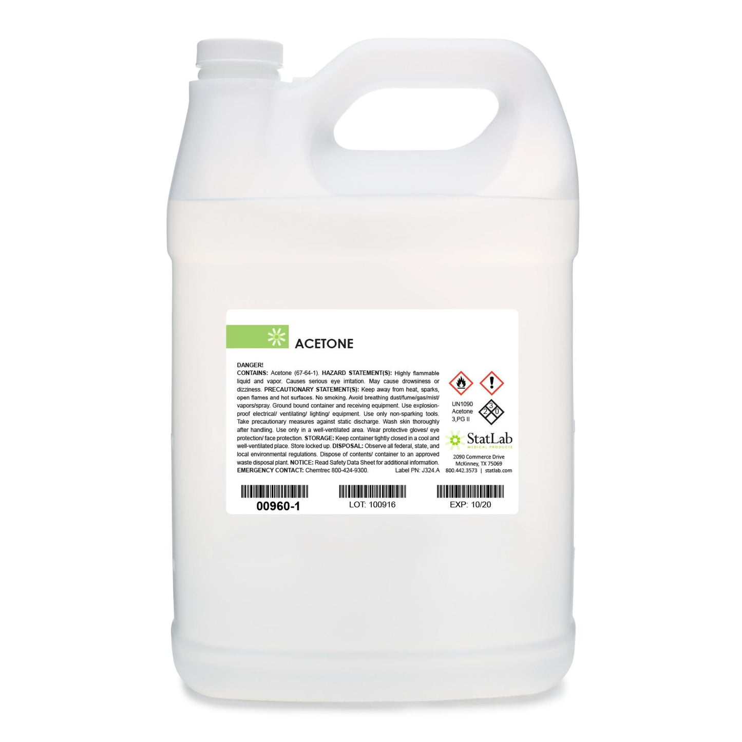 REAGENT, ACETONE ACS GRADE 16OZ