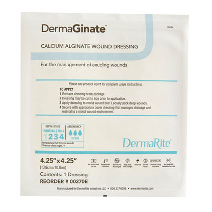 DRESSING, DERMAGINATE 4.25"X4.25" (10/BX)