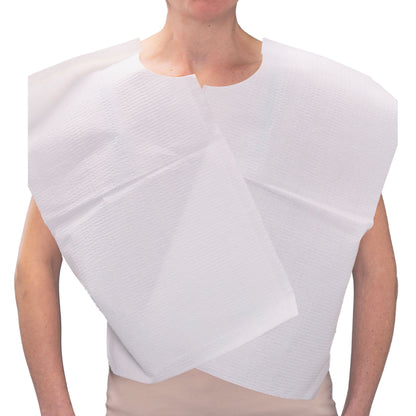 CAPE, EXAM T/P/T F/B OPN WHT 30X21 (100/CS)