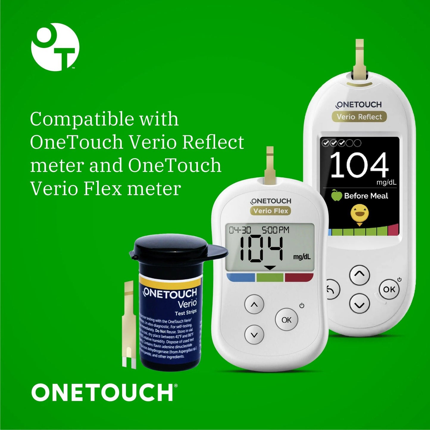 TEST STRIP, BLD GLUCOSE ONE TOUCH VERIO MAILORDER (50/BX)