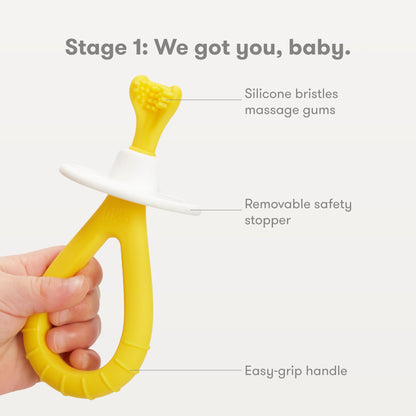 TOOTHBRUSH SET, TRAINING GROW-WITH-ME (12/CS)