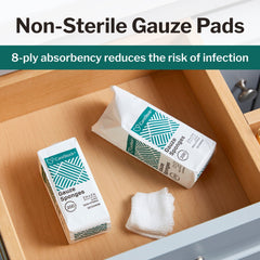 SPONGE, GAUZE 8PLY N/S 2X2" (200/PK 25PK/CS)
