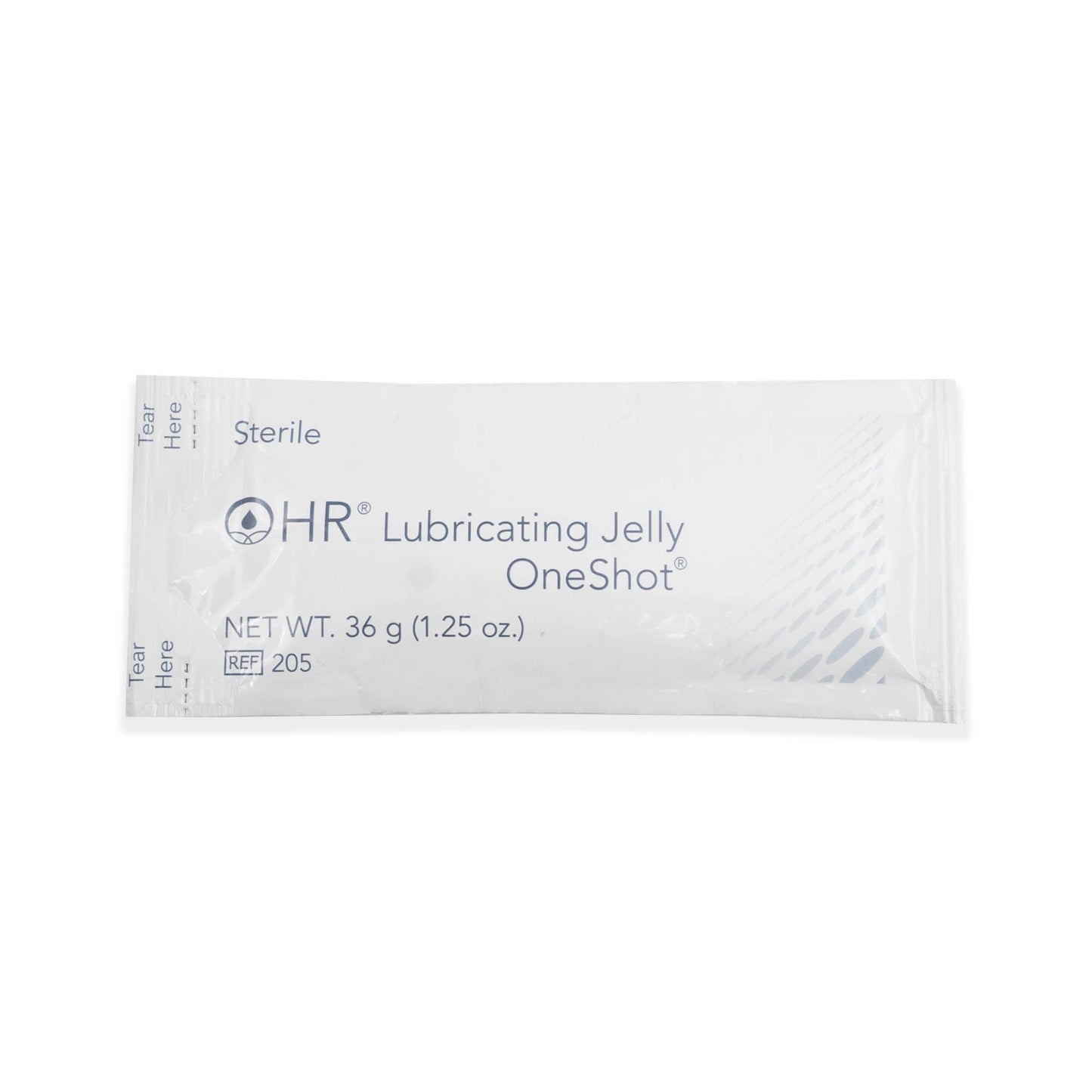 LUBRICATING JELLY, ONE SHOT 1.25OZ (48/BX 6BX/CS)