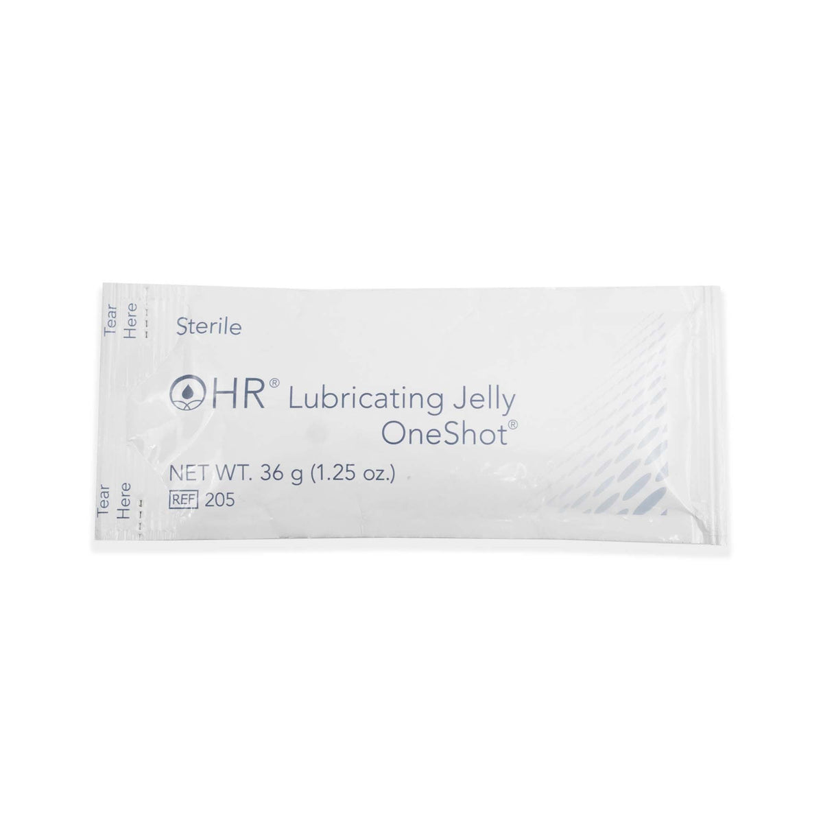 LUBRICATING JELLY, ONE SHOT 1.25OZ (48/BX 6BX/CS)