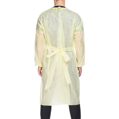 GOWN, ISO PREM YLW XLG (10/BG 10BG/CS)