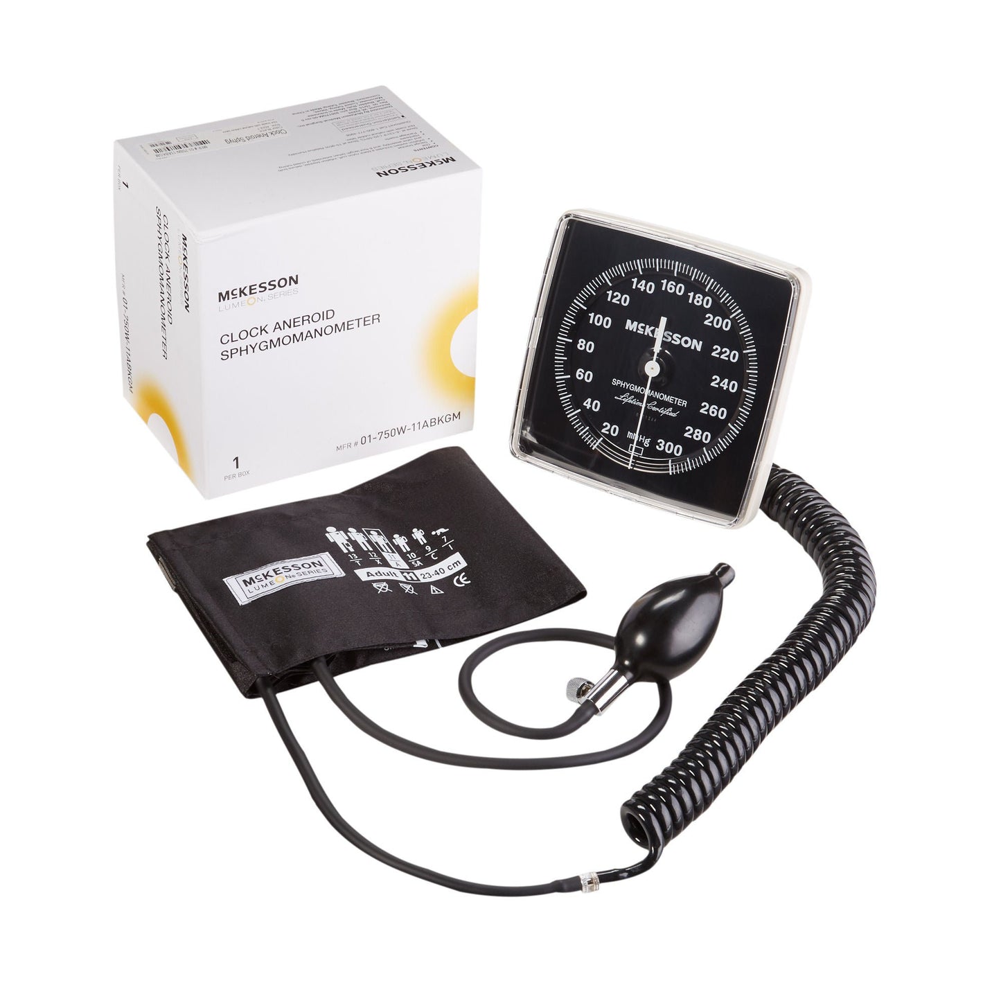 SPHYG, ANEROID WALL LF BLK ADLT (1/BX 12BX/CS)