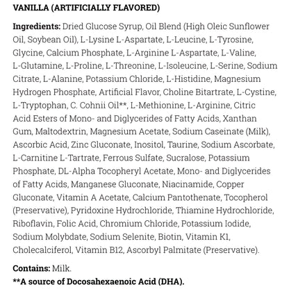 PKU, TRIO VANILLA 400GM (6/CS)