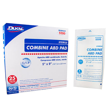 PAD, ABD STR 5X9 (25/BX 16BX/CS)